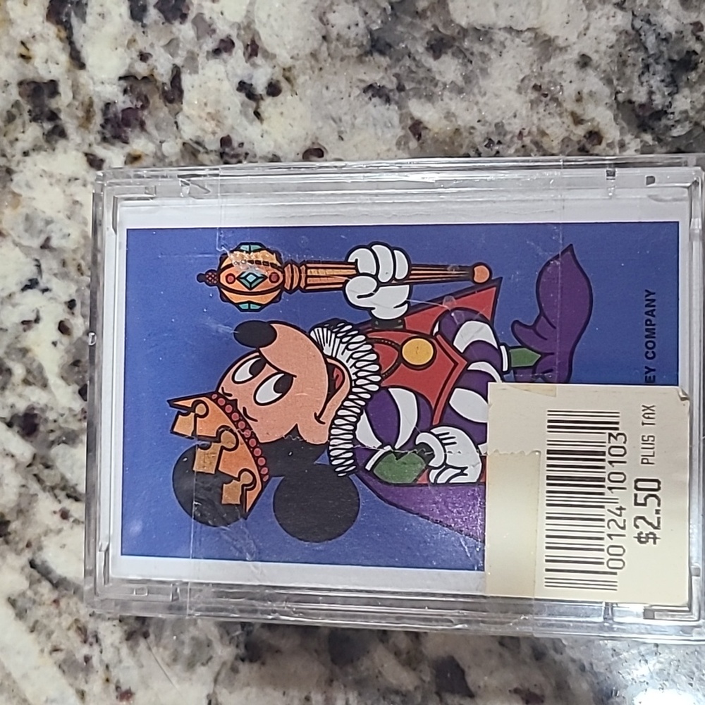 1980 Disney King Mickey Playing Cards - Picture 2 of 3